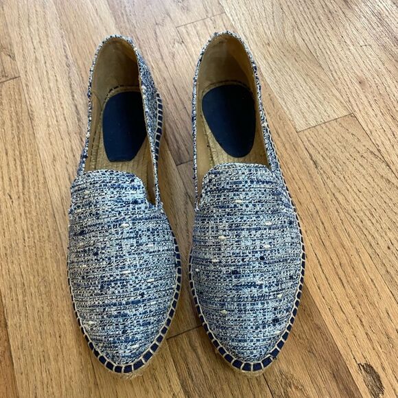 Shoes - Brand new tweed espadrilles loafers